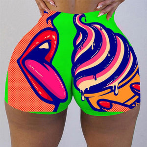 Sexy Graphic  Shorts (Free Shipping)